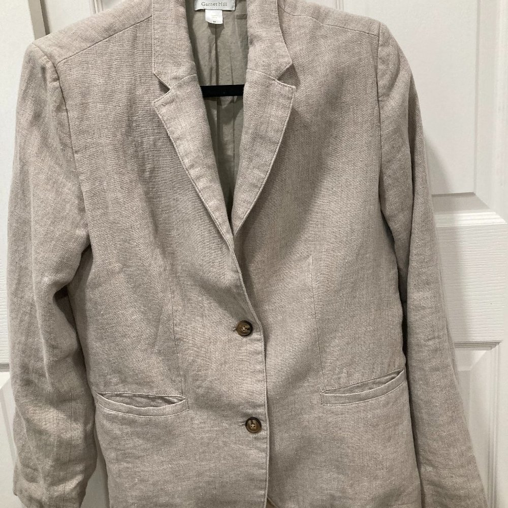 Linen blazer